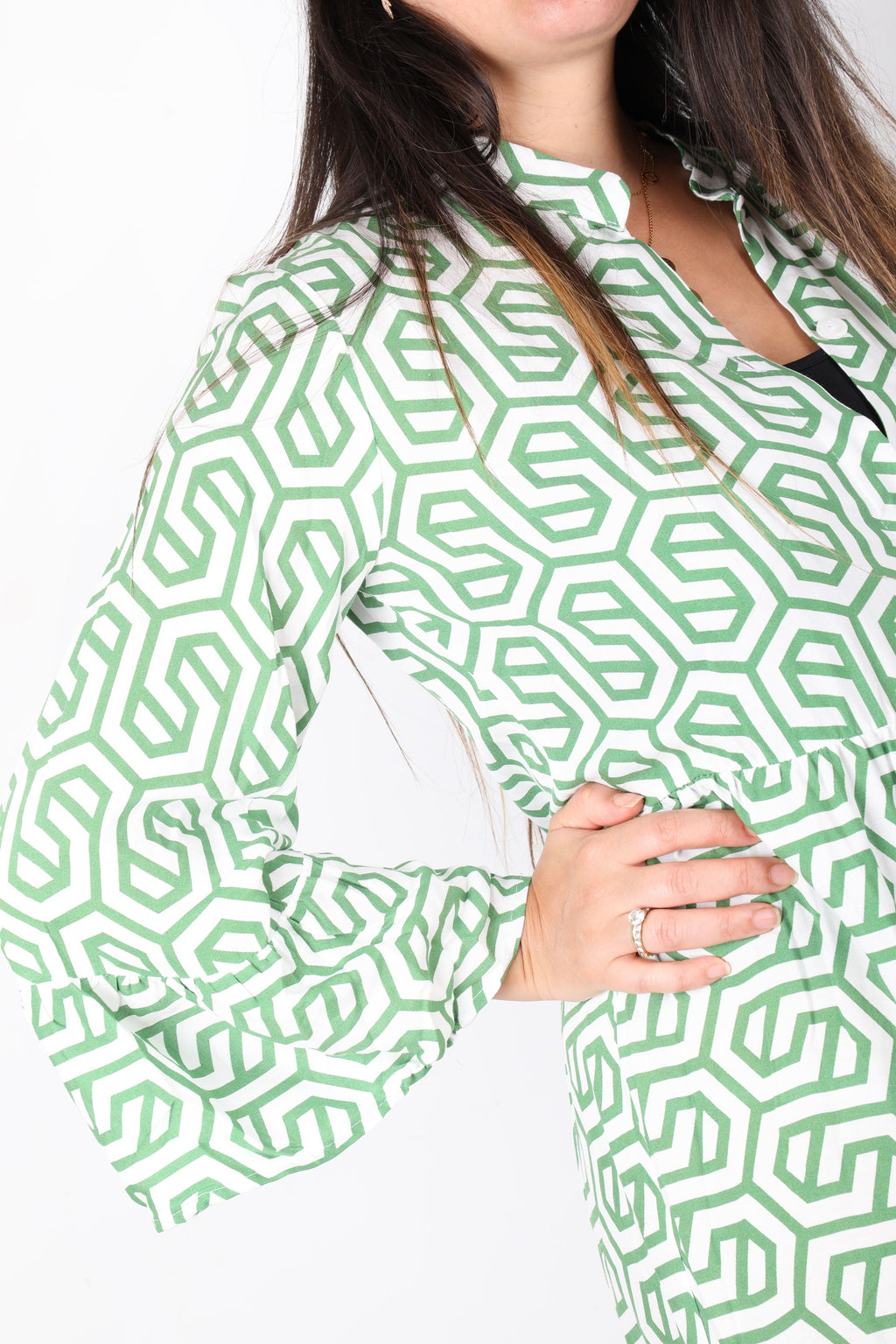 Robe Verte Longue