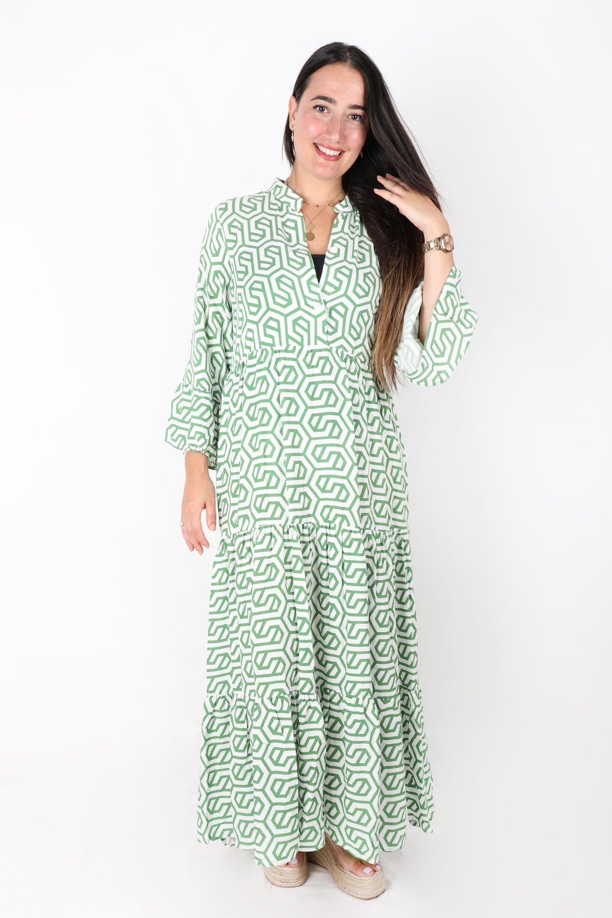 Robe Verte Longue