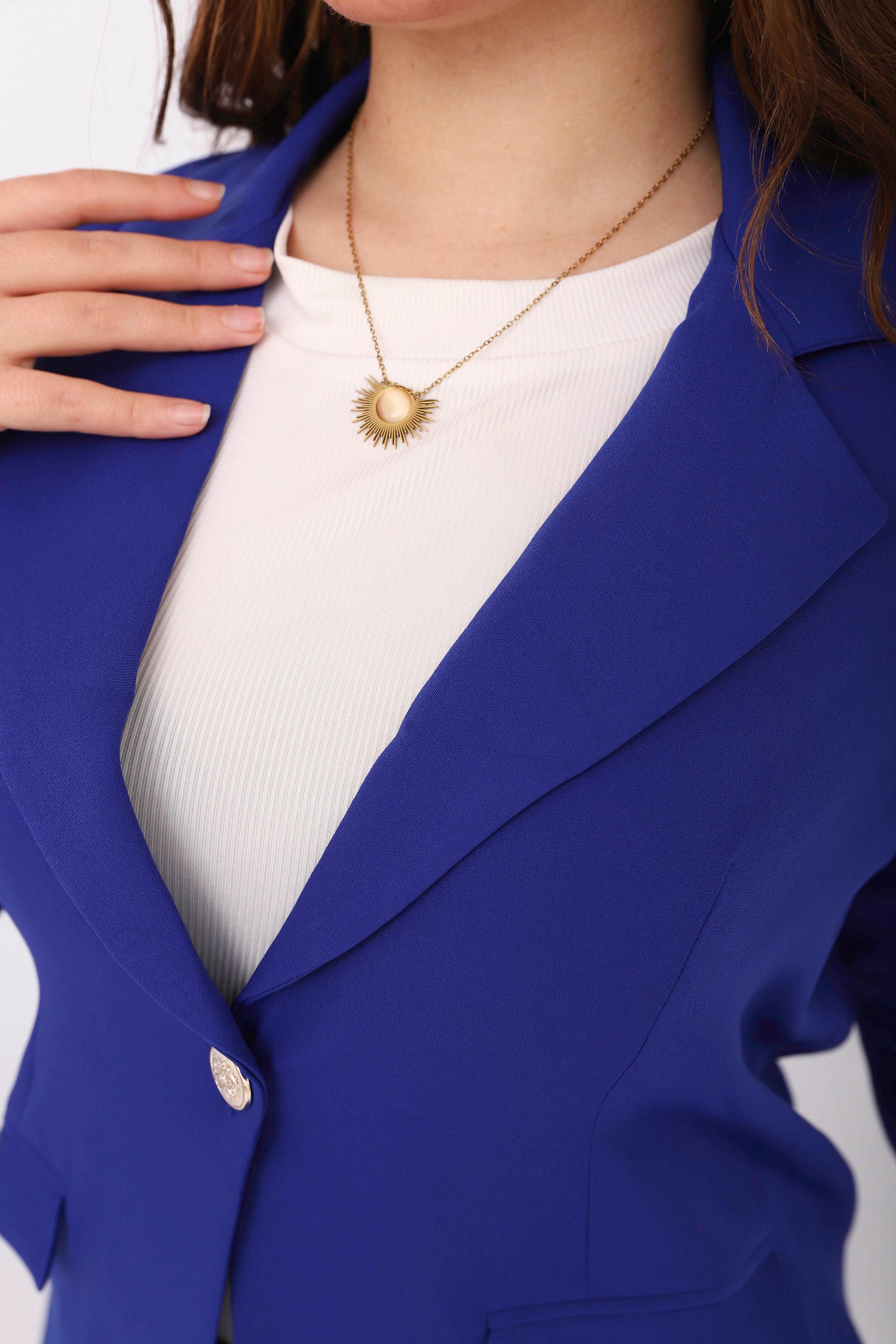 Blazer Talia Bleu