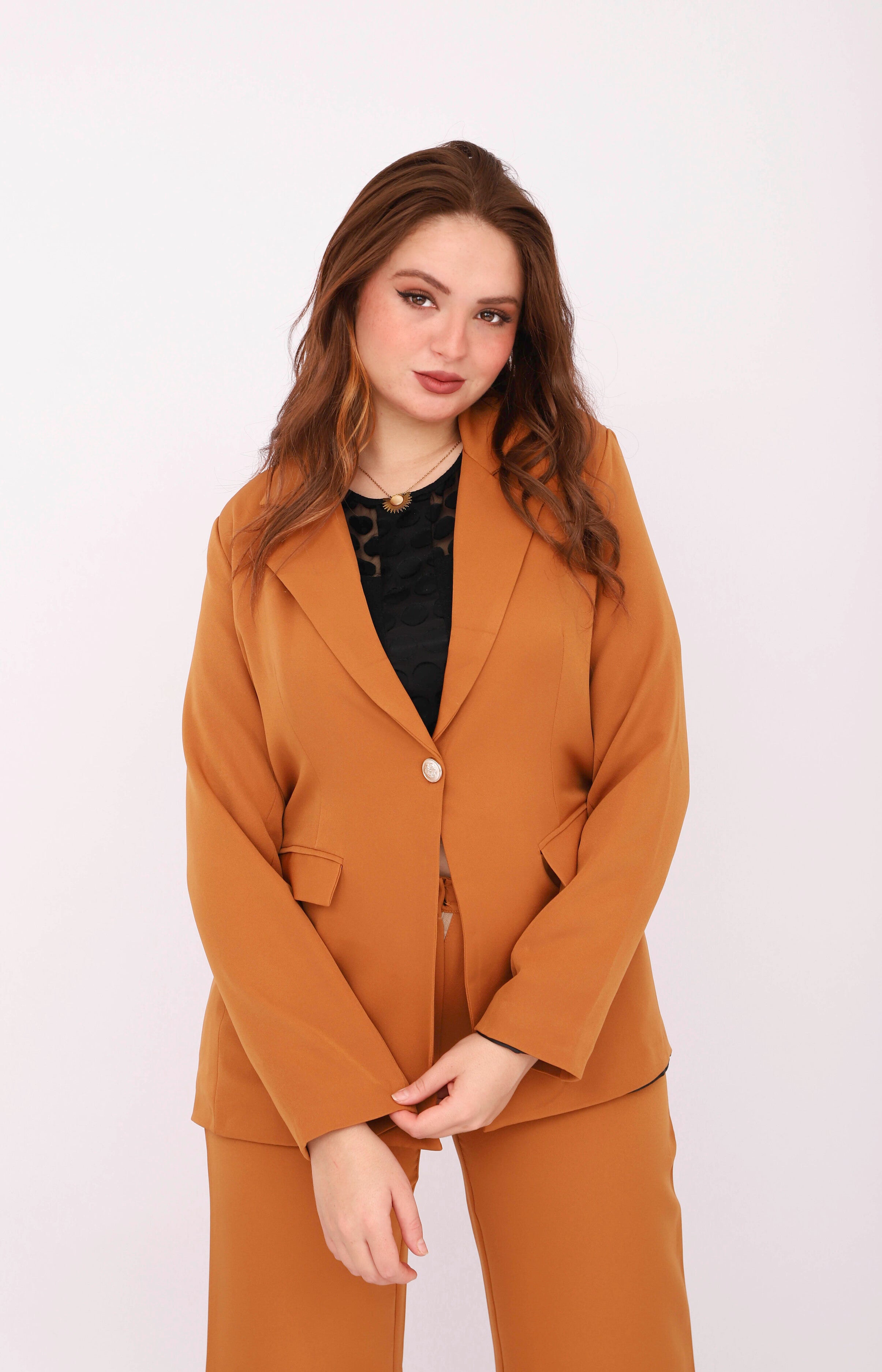 Blazer Talia Marron