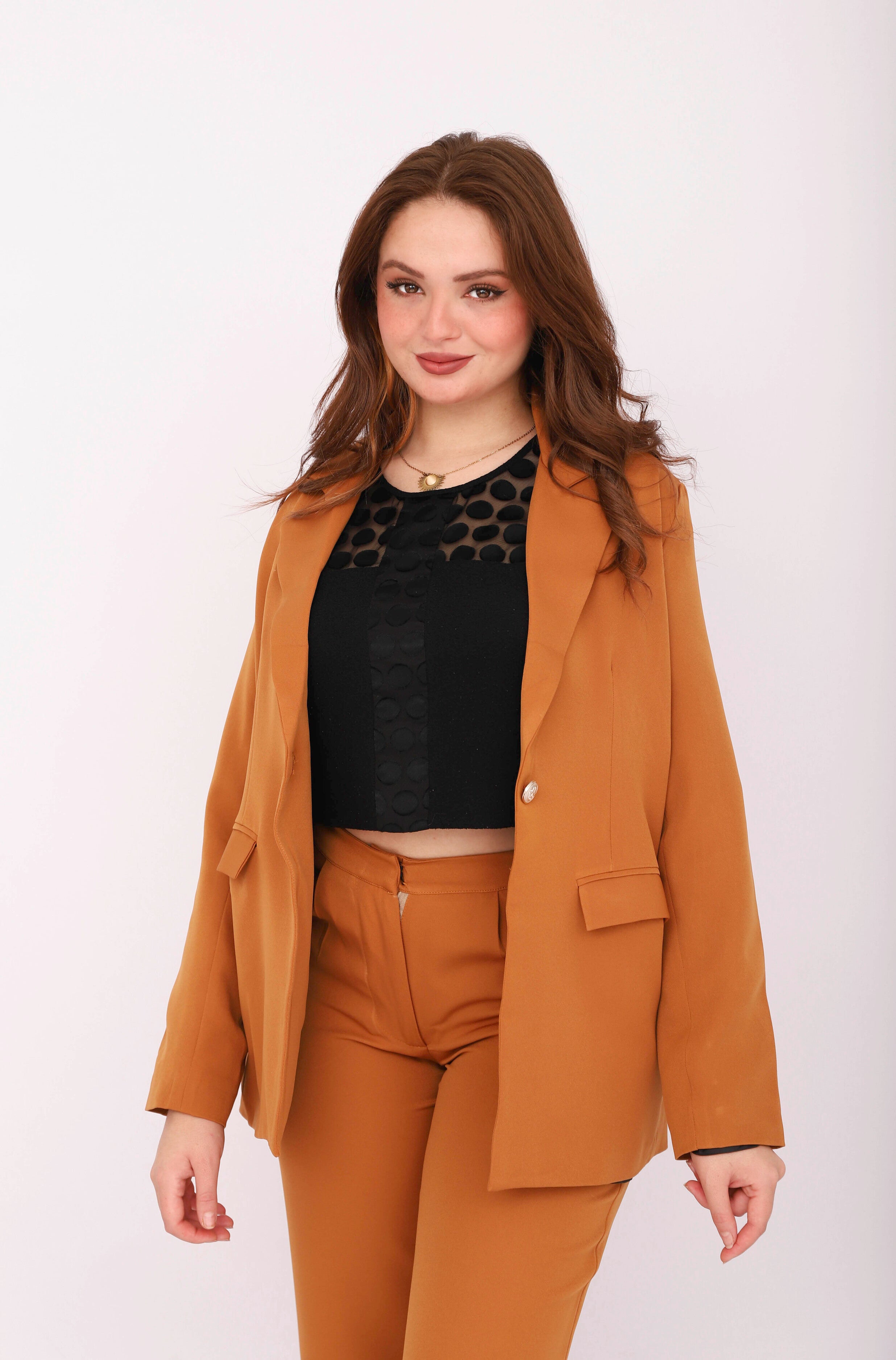 Blazer Talia Marron