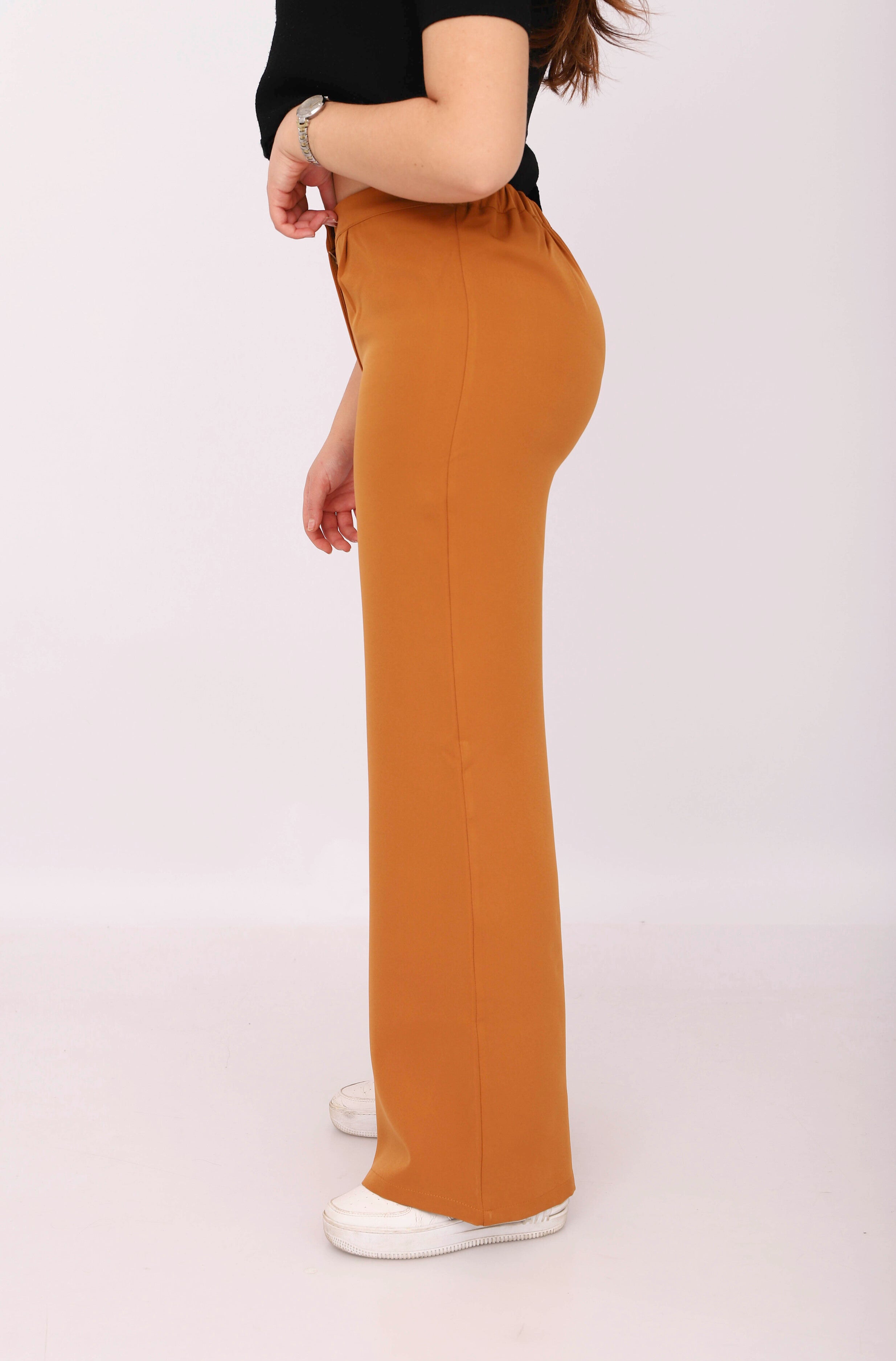 Pantalon Talia Marron