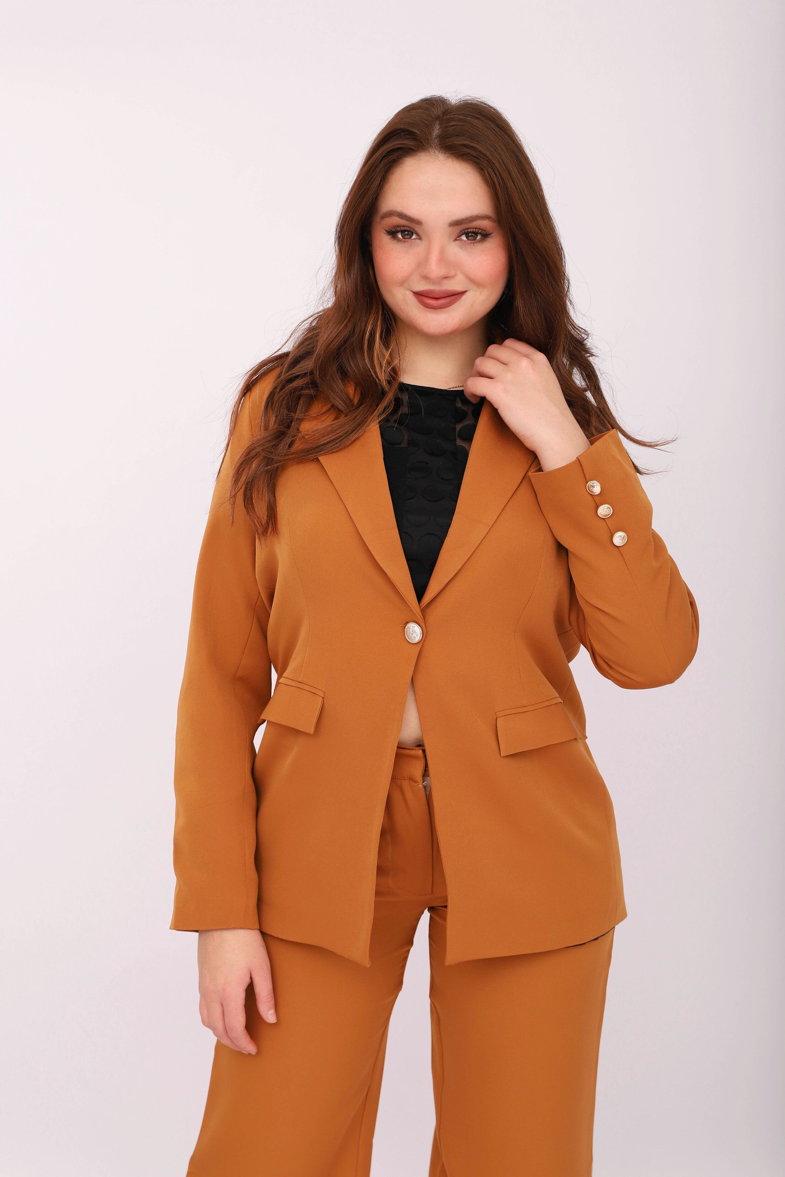 Blazer Talia Marron