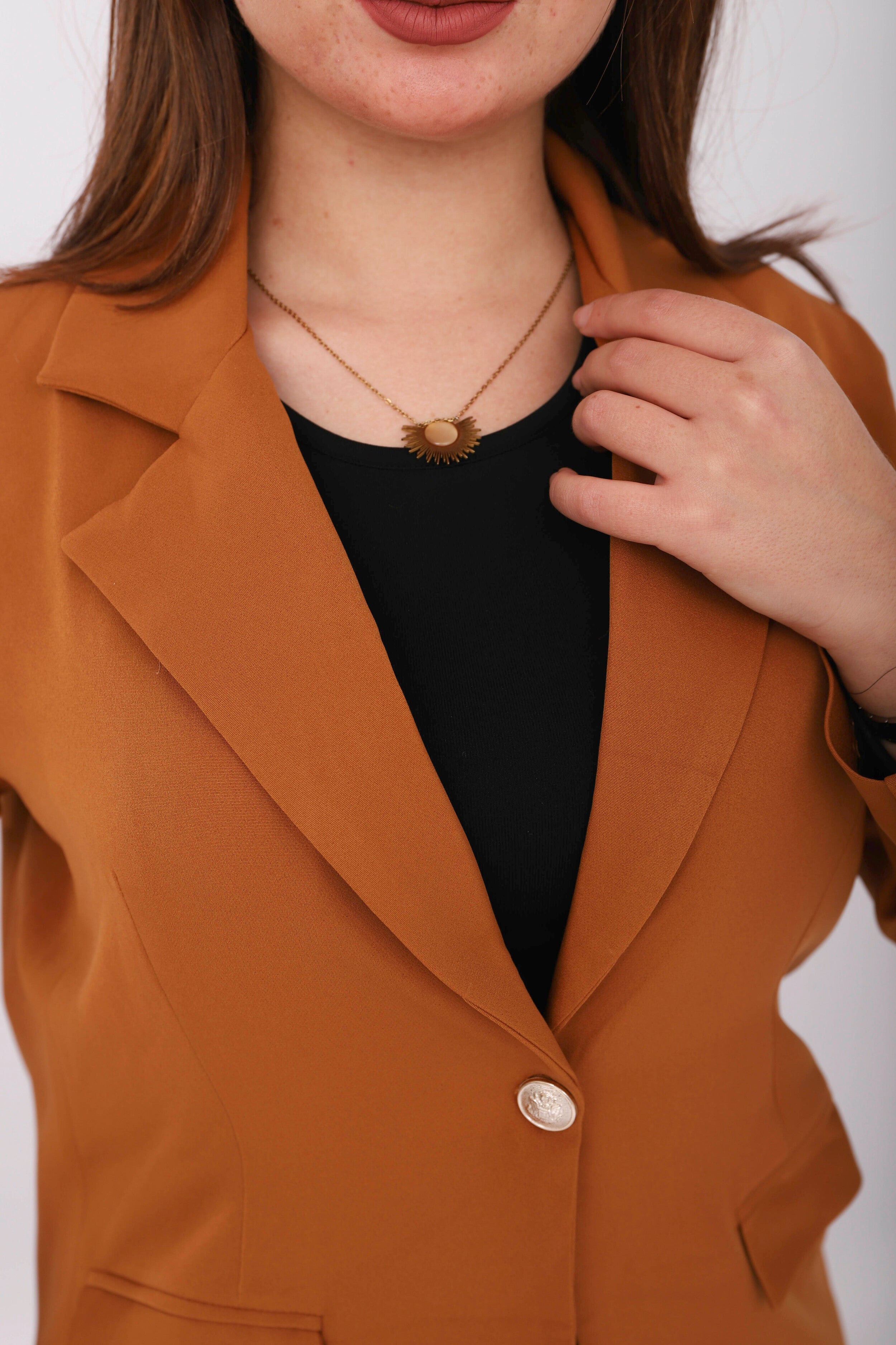 Blazer Talia Marron